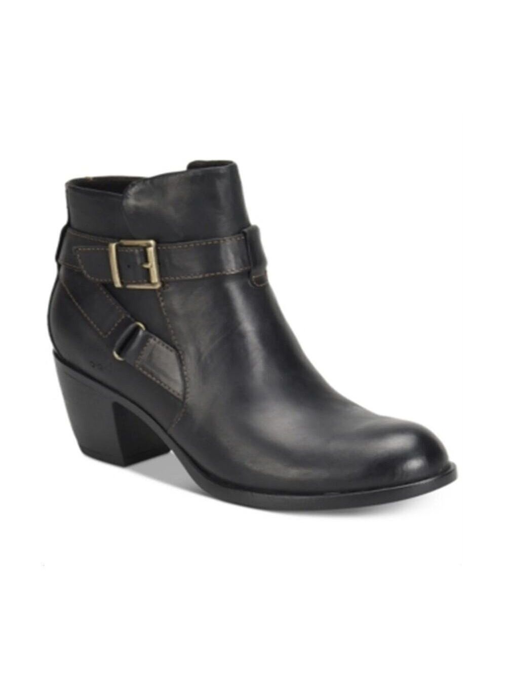 B.Ø.C Women's Shea Faux Leather Booties Size 8M Color Black